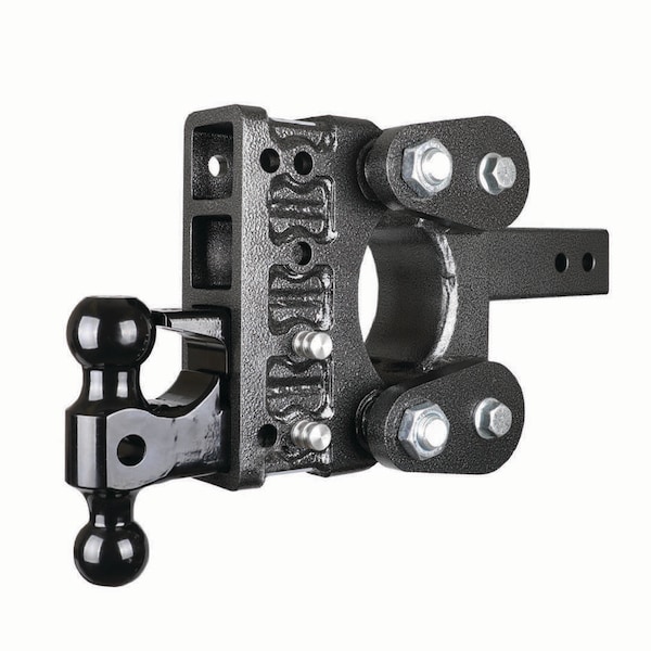 Gen-Y Hitch The BOSS TORSION-FLEX 2.5 Shank 6 Drop 2.4K TW 21K Hitch & GH-061 Dual-Ball & GH-062 Pintle Lock GH-1324 - main